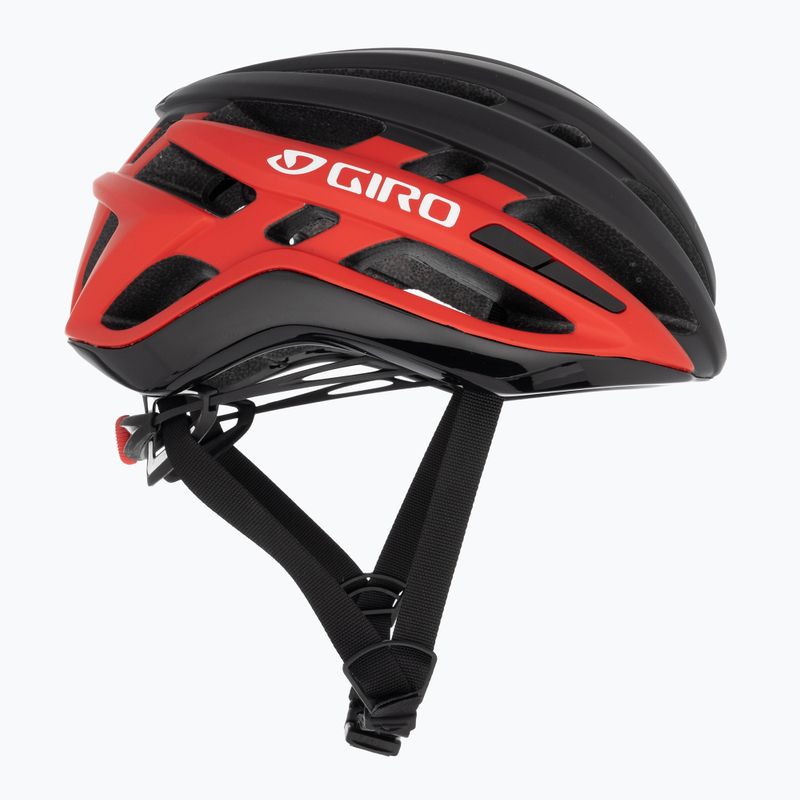 Giro Agilis matt schwarz leuchtend rot Fahrradhelm 4