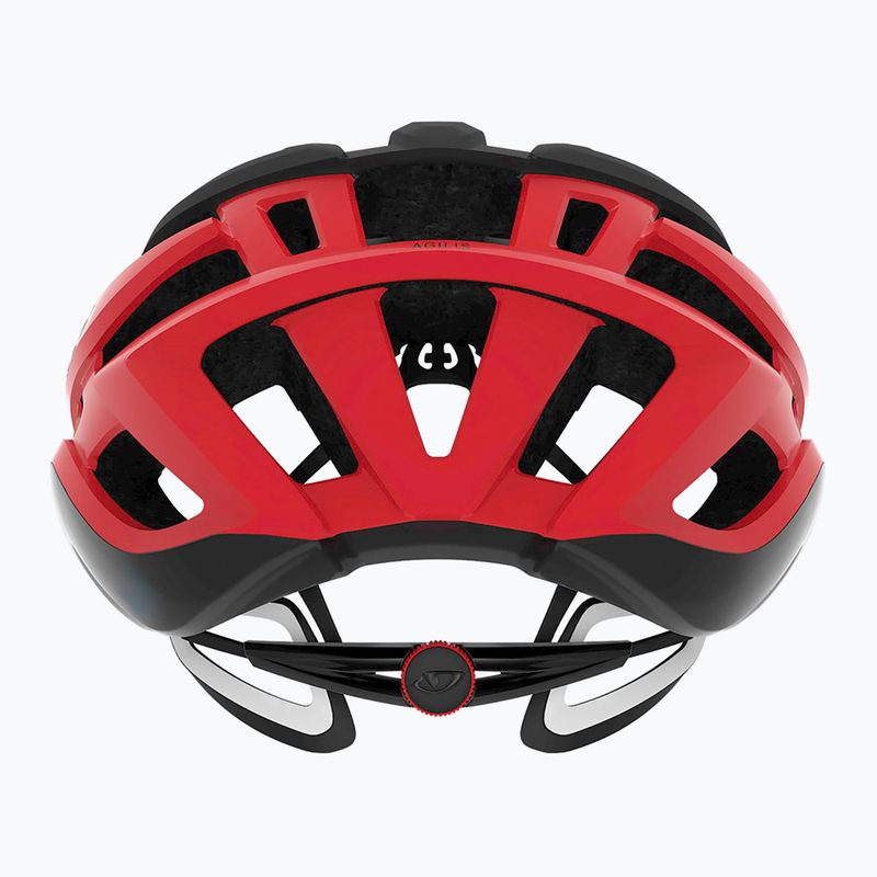 Giro Agilis Integrated MIPS Fahrradhelm mattschwarz/hellrot 3