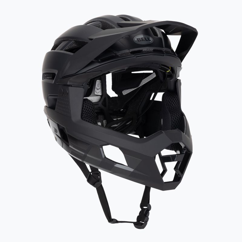 Fahrradhelm Bell FF Super Air R MIPS Spherical matt glänzend schwarz