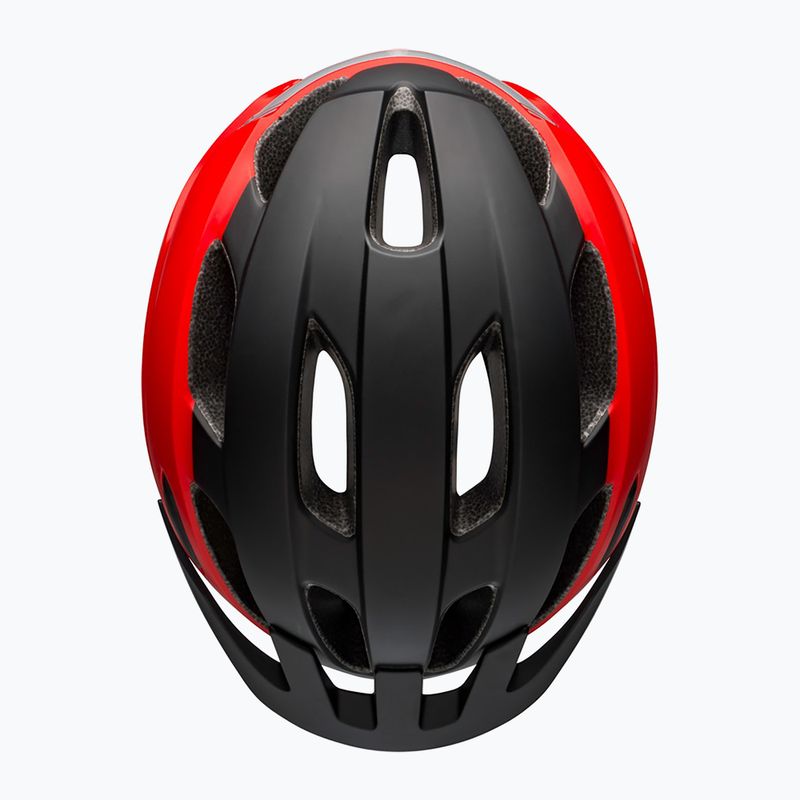 Bell Trace Universal Größe Fahrradhelm matt rot/schwarz 3