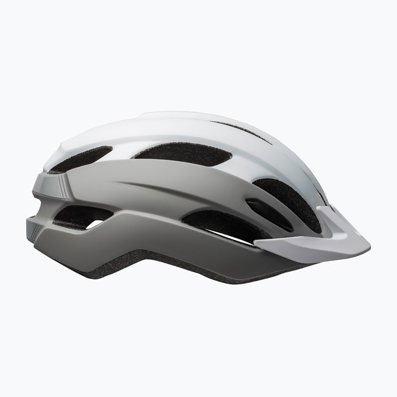 Bell Trace Universal Größe Fahrradhelm matt weiß/silber 2