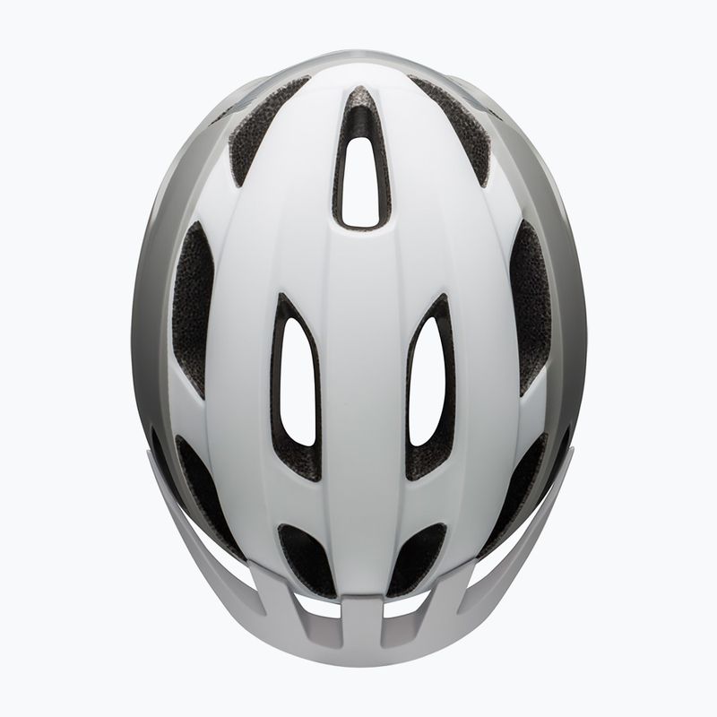Bell Trace Universal Größe Fahrradhelm matt weiß/silber 3