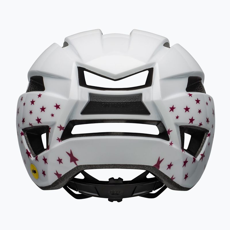 Bell Sidetrack II Integrated MIPS Kinder Fahrradhelm weiß Sterne 3