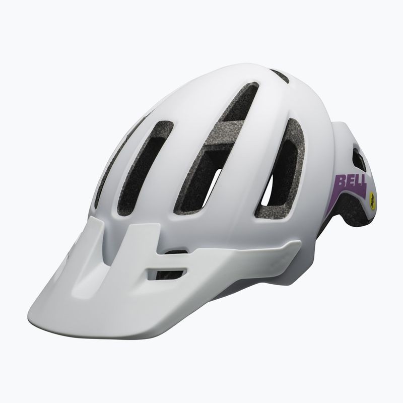 Bell Nomad Integrated MIPS Fahrradhelm matt weiß/violett