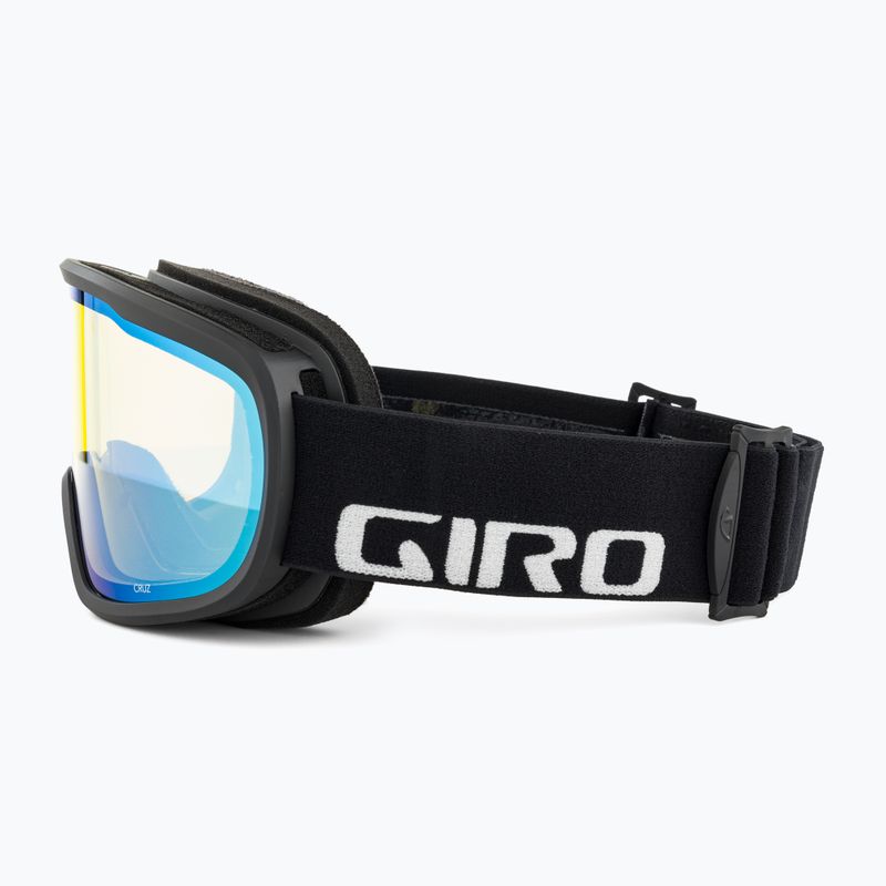 Giro Cruz schwarz wordmark/gelb boost Skibrille 4