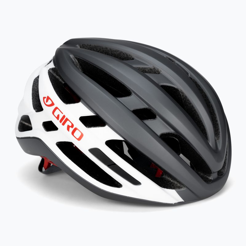 Giro Agilis grau und weiß Fahrradhelm GR-7129287