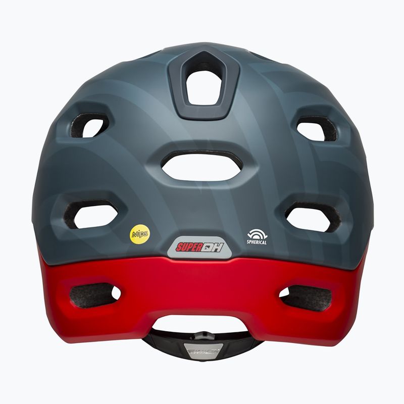 Fahrradhelm Bell FF Super DH MIPS Spherical prime matt blau/karminrot 5