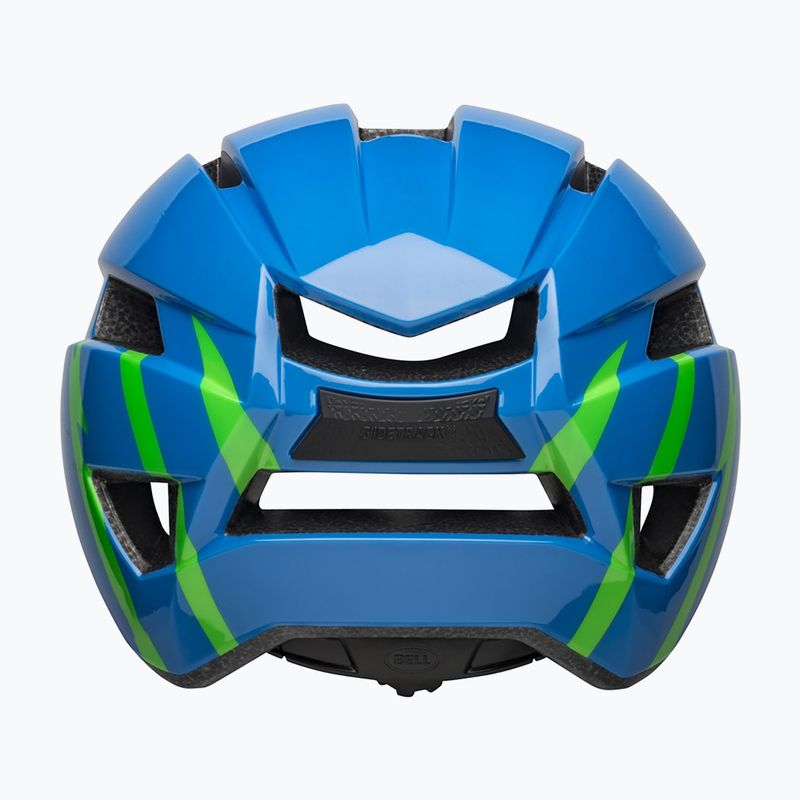 Bell Sidetrack II Streik Kinder Fahrradhelm Glanz blau/grün 3