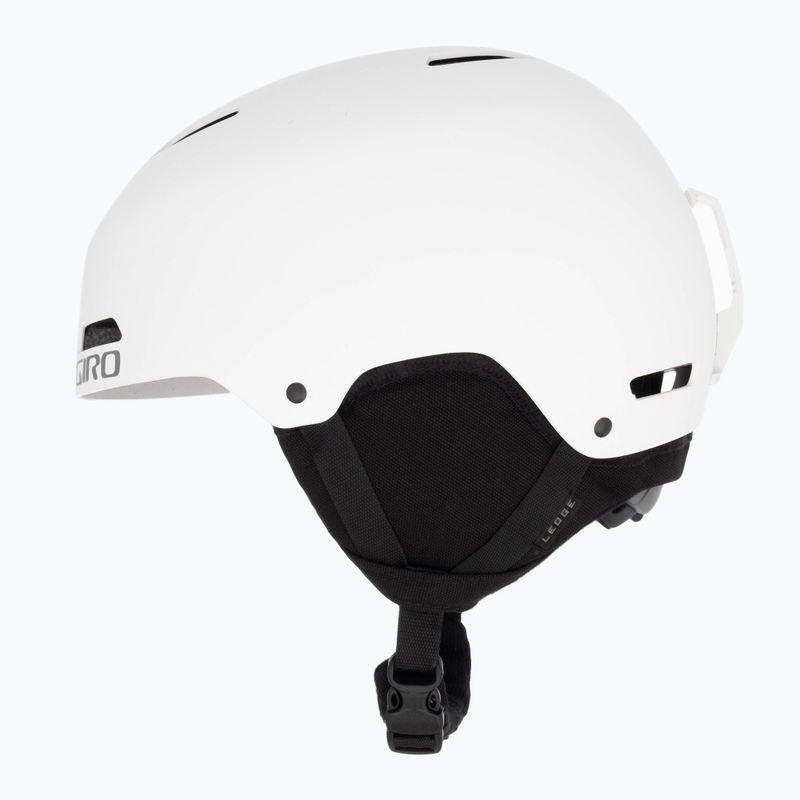 Giro Ledge FS Skihelm matt weiß 5