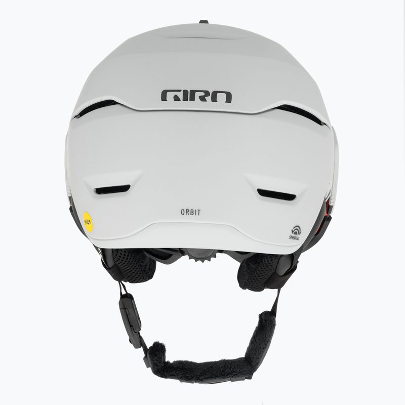 Giro Orbit Spherical matt hellgrau/vivid ember Skihelm 3