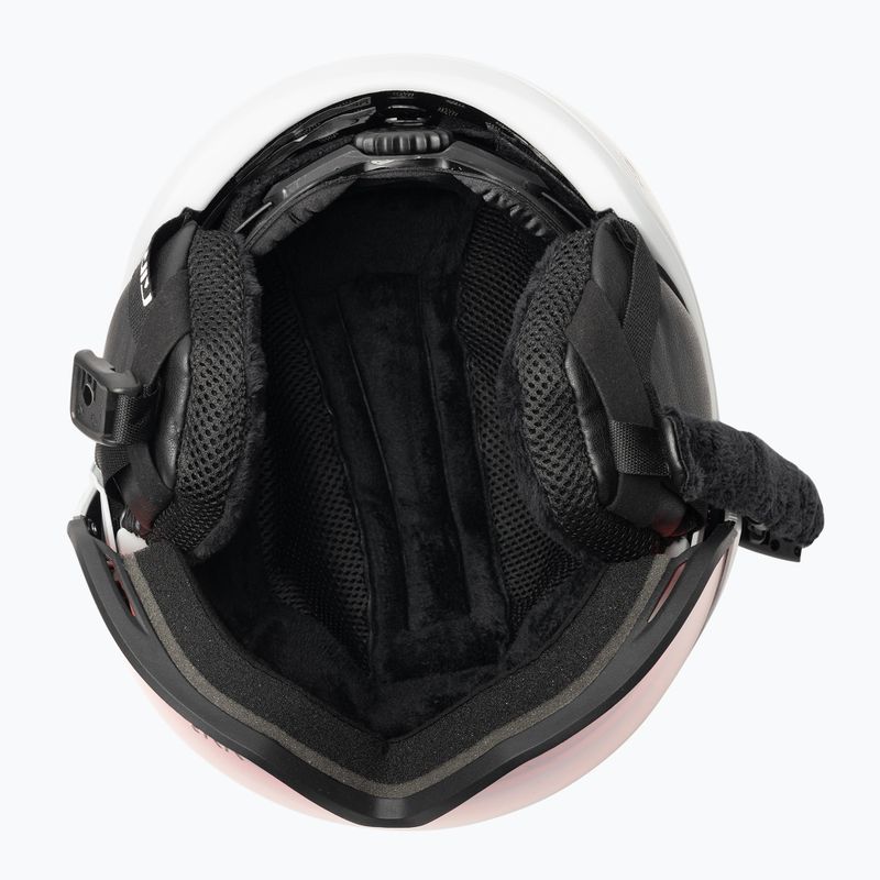 Giro Orbit Spherical matt hellgrau/vivid ember Skihelm 6