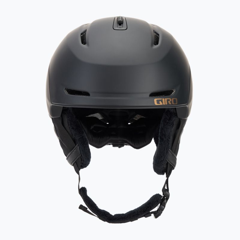 Giro Skihelm Avera mattschwarz 2