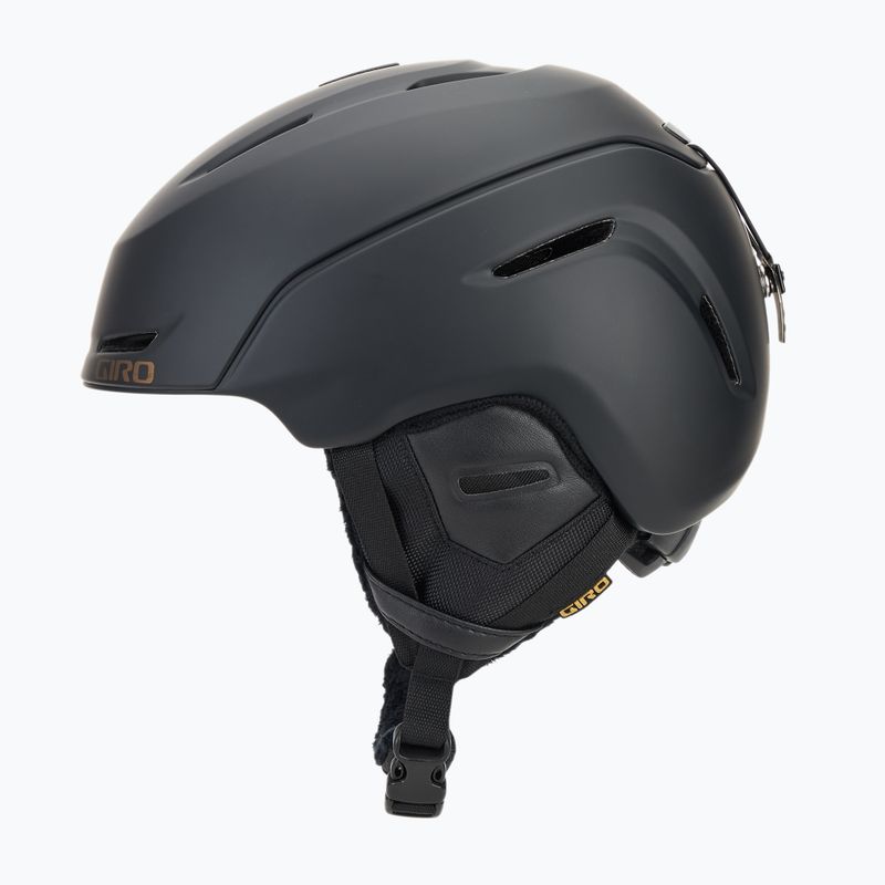 Giro Skihelm Avera mattschwarz 3
