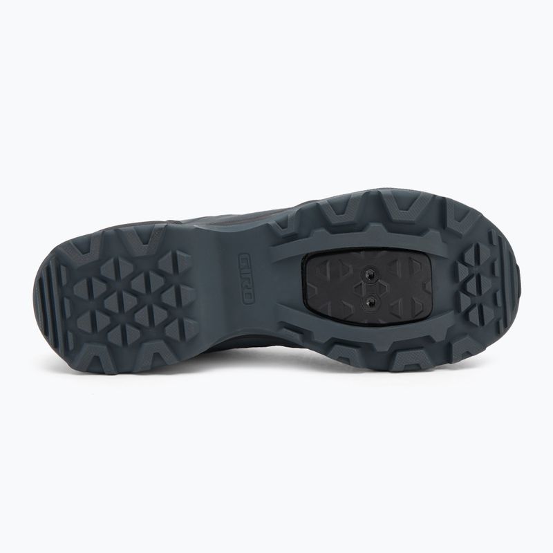 Herren MTB-Radschuhe Giro Gauge Boa dark shadow/schwarz 4