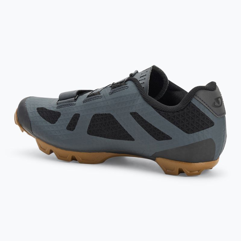 Herren MTB-Radschuhe Giro Rincon dark shadow Gummi 3