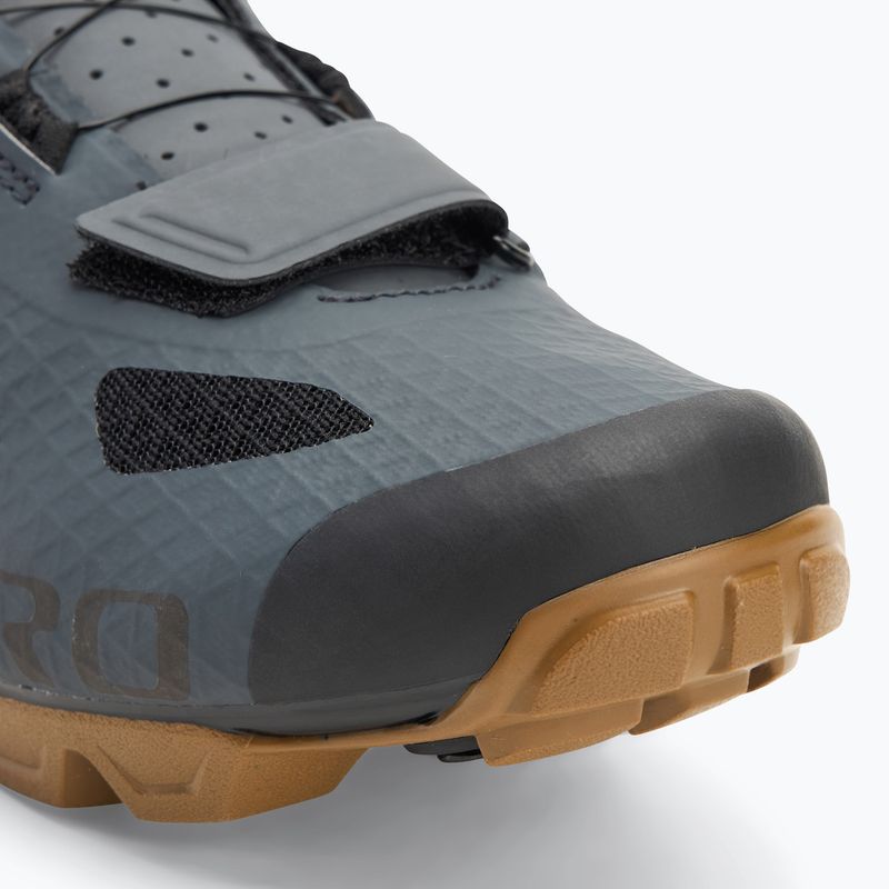 Herren MTB-Radschuhe Giro Rincon dark shadow Gummi 7