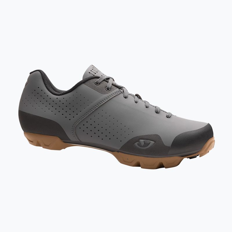 Fahrradschuhe MTB Herren Giro Privateer Lace dark shadow gum 2