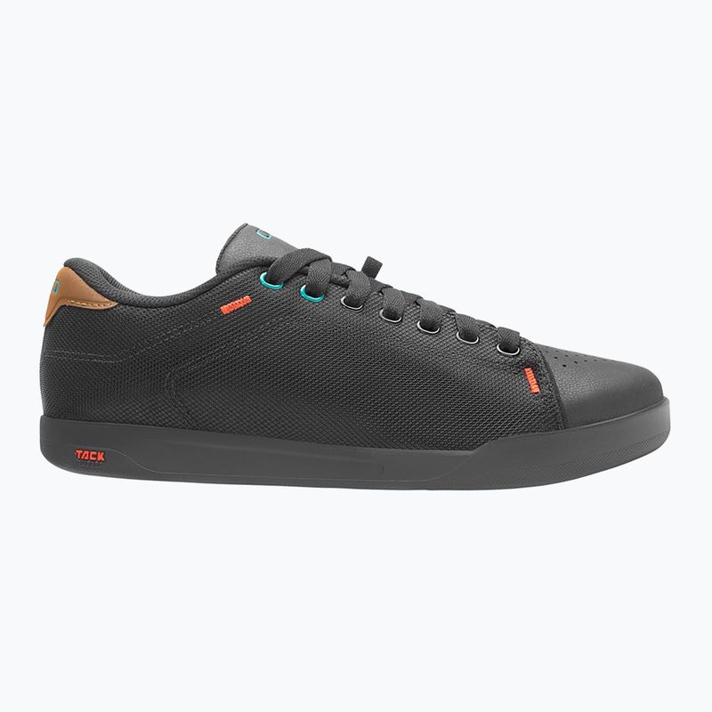 Herren Plateau Radschuhe Giro Deed schwarz glitzernd 2