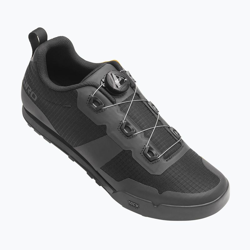 Plattform-Fahrradschuhe Herren Giro Tracker Boa black 2