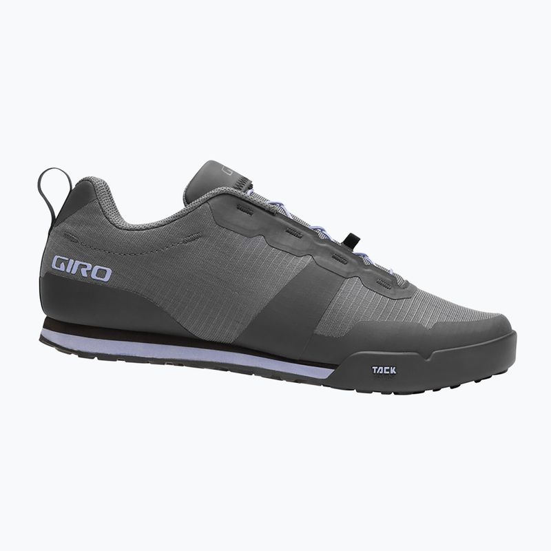 Fahrradschuhe platformy Damen Giro Tracker Fastlace dark shadow/lavender grey 2