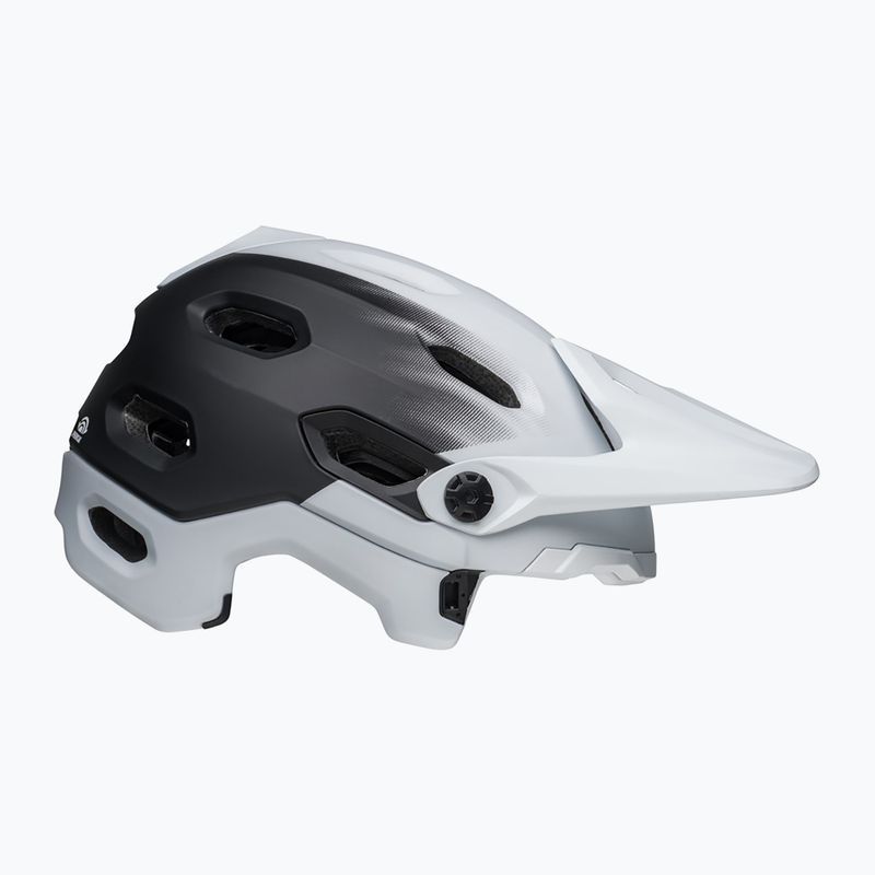 Bell FF Super DH MIPS Spherical mattschwarz/weißer Fahrradhelm 3