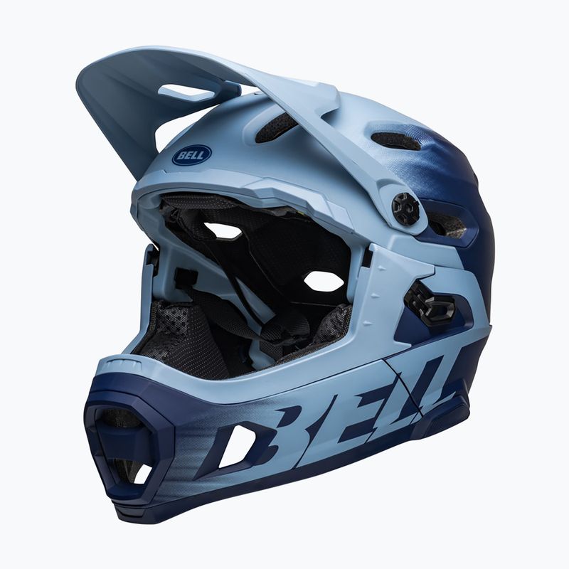 Bell FF Super DH MIPS Spherical matt hellblau/navy Fahrradhelm