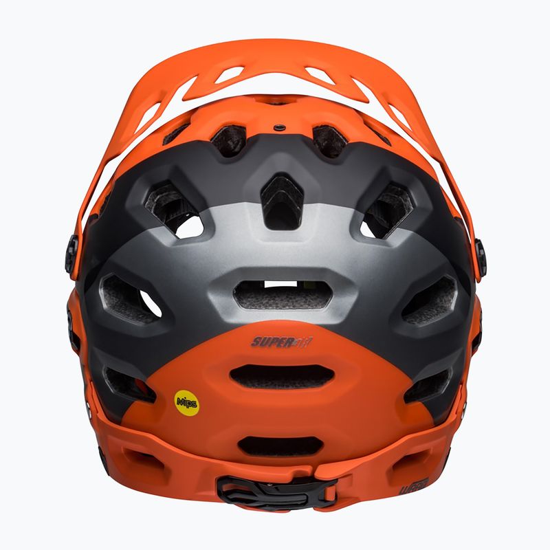 Bell Full Face Super 3R MIPS matt orange/schwarz Fahrradhelm 4