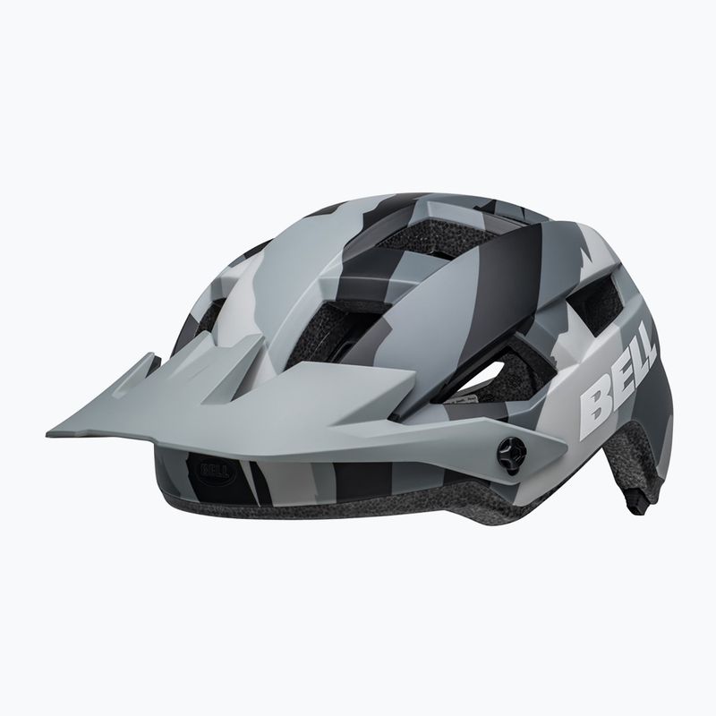 Bell Spark 2 matt grau camo Fahrradhelm