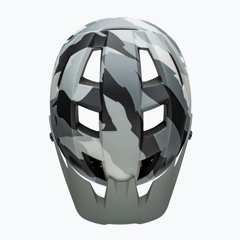 Bell Spark 2 matt grau camo Fahrradhelm 4