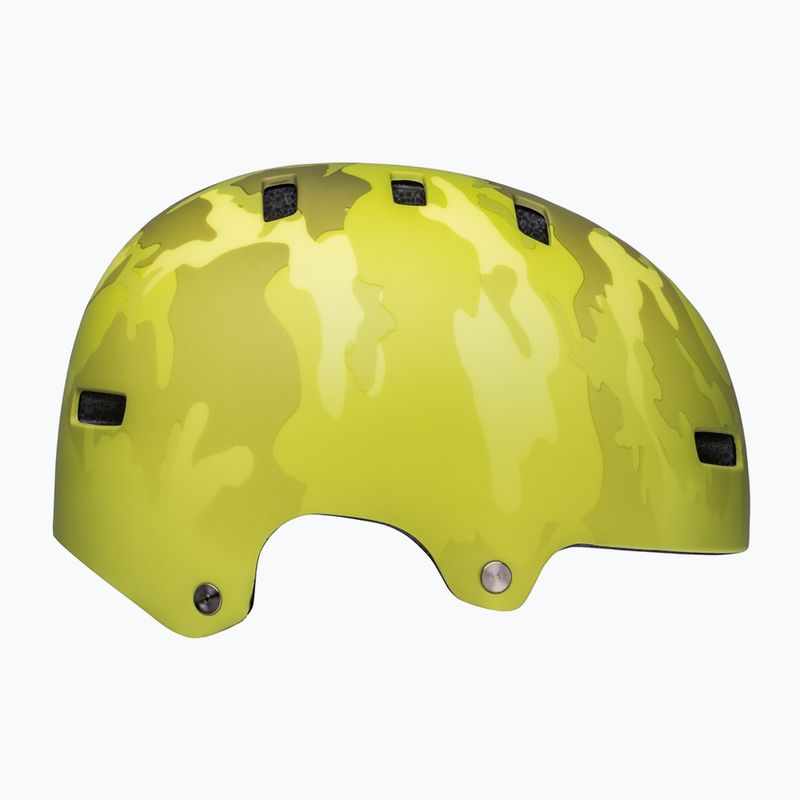 Bell Span matte hiviz gelb/camo Kinderhelm 2