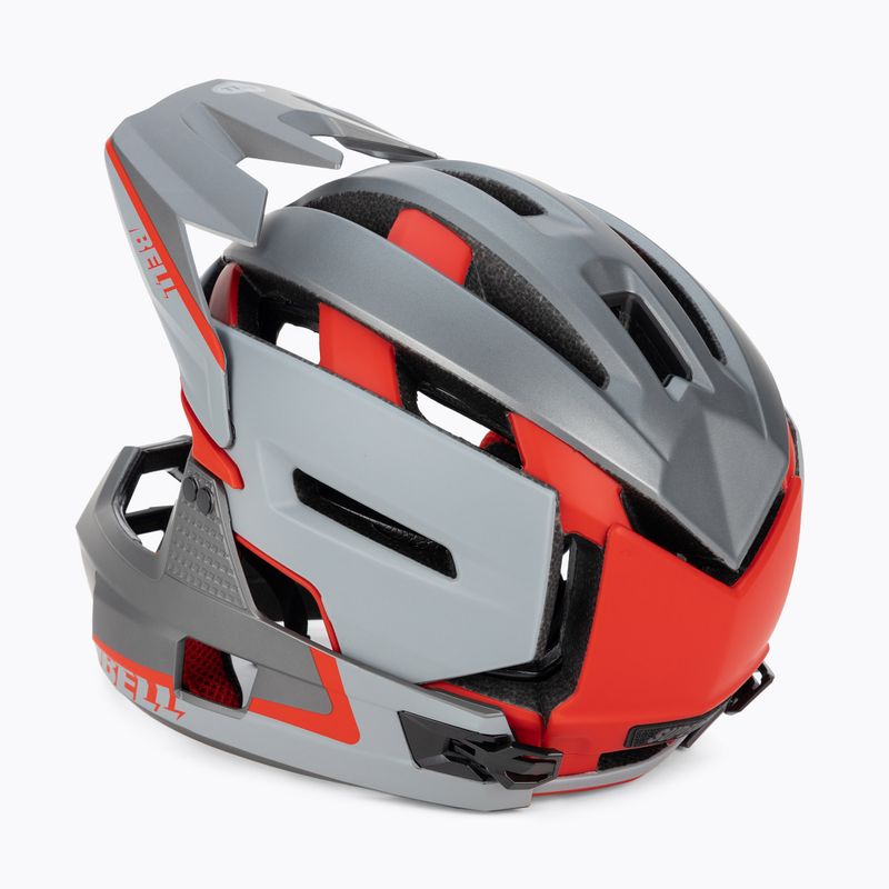 Bell Fahrradhelm FF Super Air R Mips Spherical grau-rot BEL-7138148 4