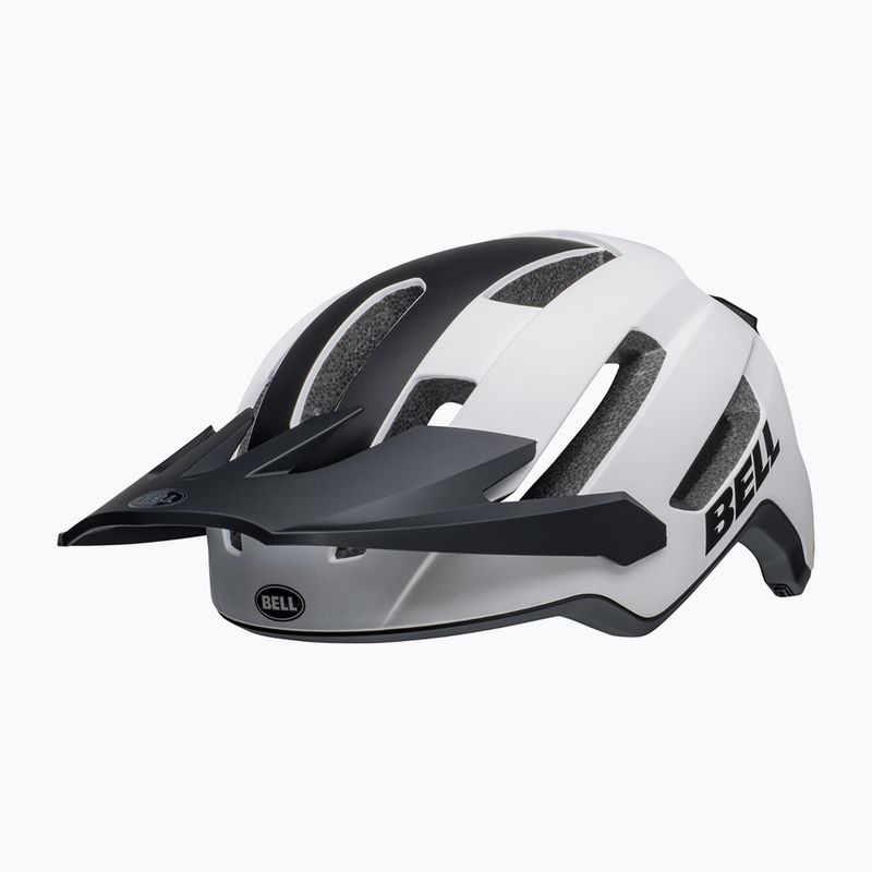 Fahrradhelm Bell 4Forty Air Integrated MIPS matt weiß/schwarz