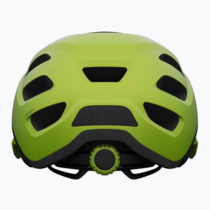 Giro Fixture matt ano lime Fahrradhelm 3