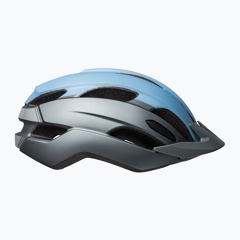 Bell Trace matt blau grau Fahrradhelm 2