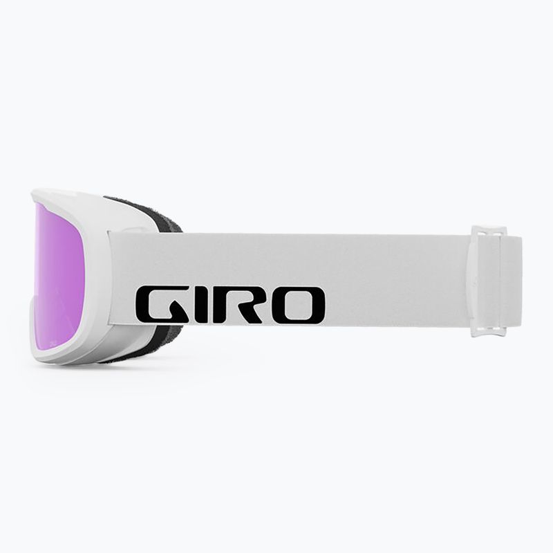 Skibrille Giro Cruz white wordmark/ amber pink 3