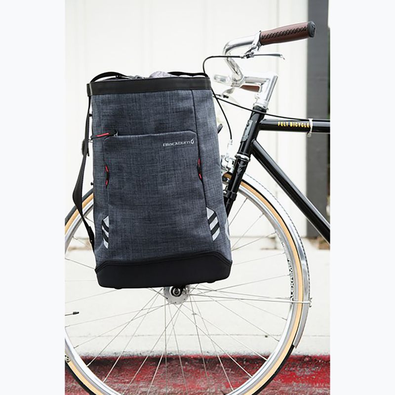 Blackburn Central Shopper's 23 l Fahrradträger Tasche schwarz 4