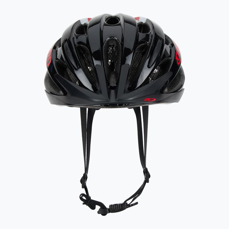 Giro Revel schwarz leuchtend rot Fahrradhelm 2