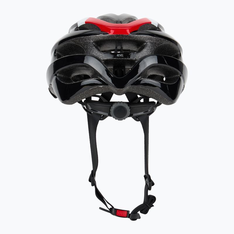 Giro Revel schwarz leuchtend rot Fahrradhelm 3