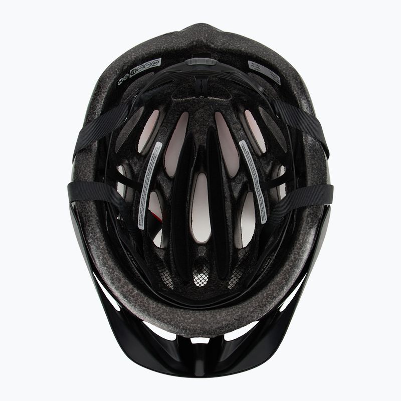 Giro Revel schwarz leuchtend rot Fahrradhelm 6