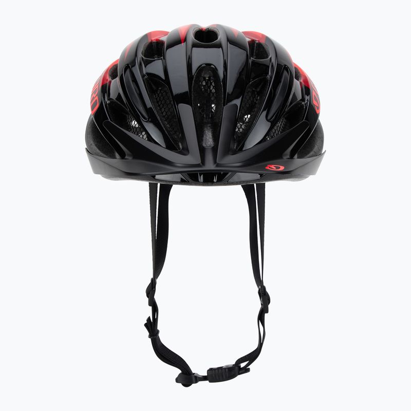 Giro Raze matt schwarz zinnoberrot Kinderfahrradhelm 3