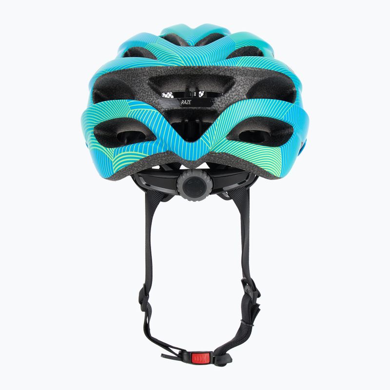 Giro Raze matt blau/lime Kinderfahrradhelm 4