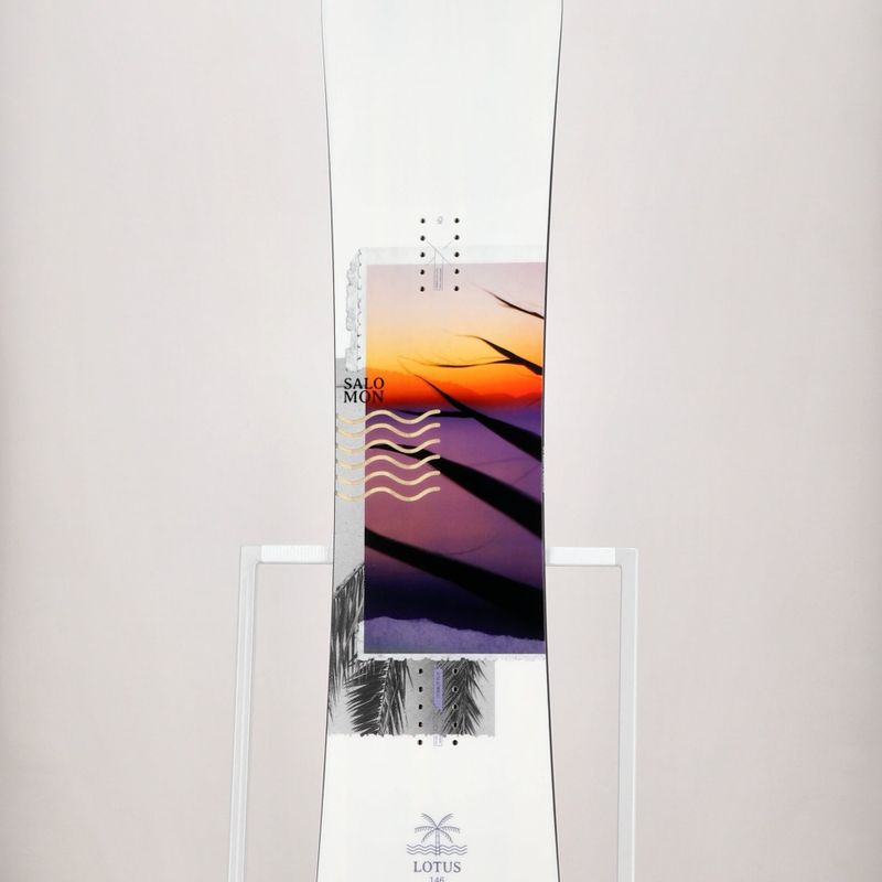 Snowboard Damen Salomon Lotus weiß L47186 12