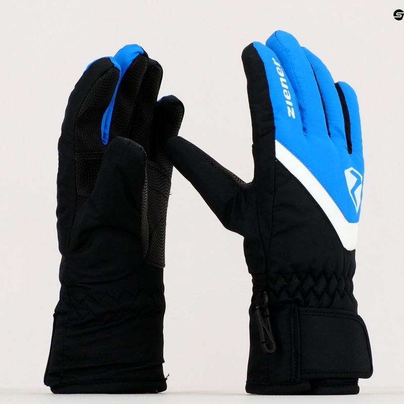 Skihandschuhe Kinder ZIENER Loriko AS blau 81993 8