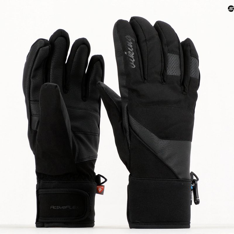 Damen-Skihandschuhe Viking Fiorentini Ski schwarz 113/23/2588/09 9