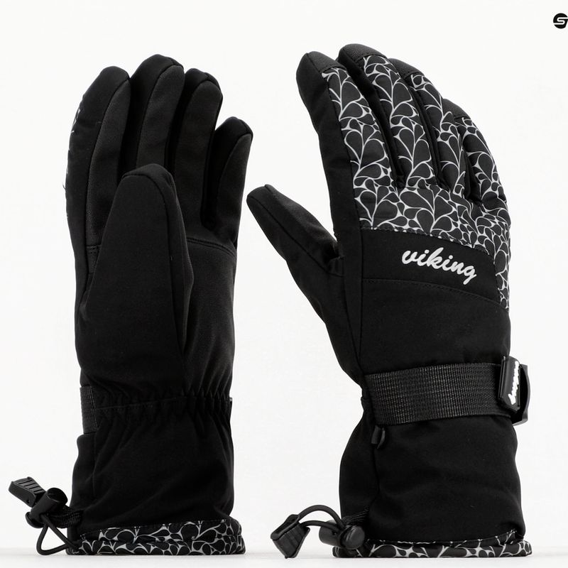 Skihandschuhe Damen Viking Tanuka Ski schwarz 113/22/99 7