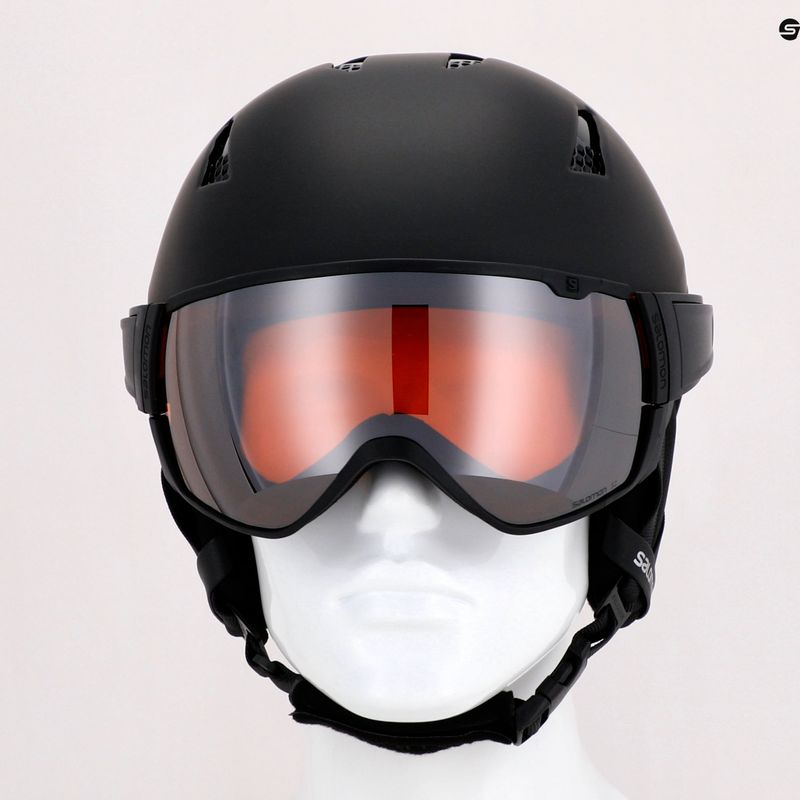 Skihelm Salomon Driver Access schwarz L471984 10