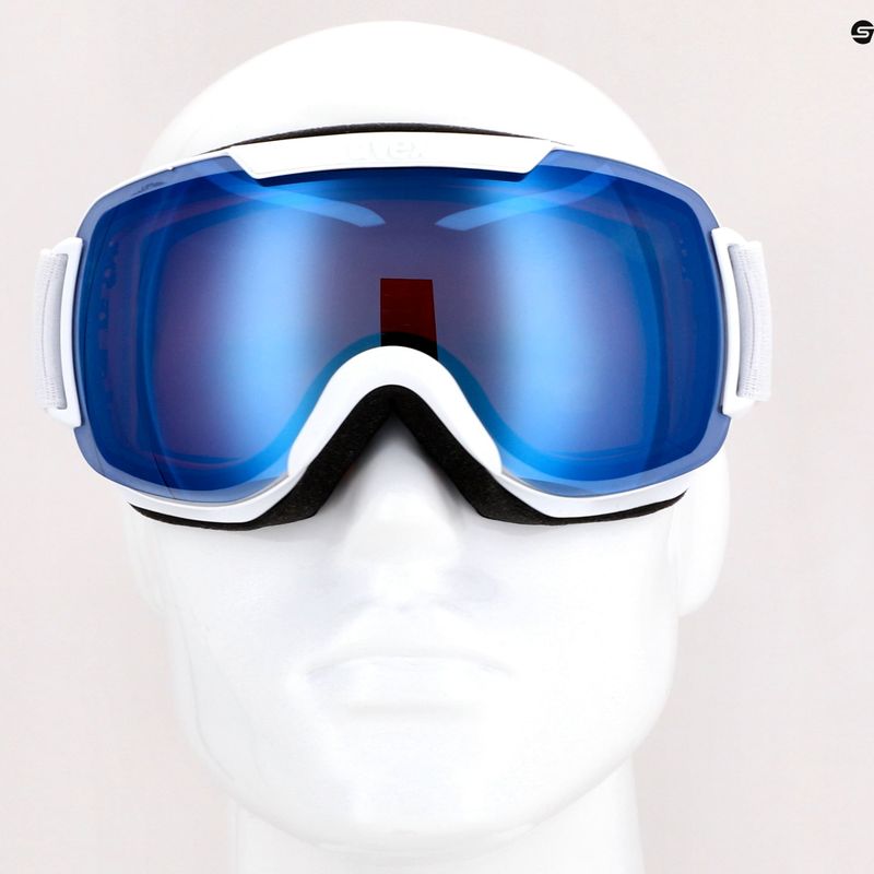 Skibrille UVEX Downhill 2 FM white/blue 55//115/124 8