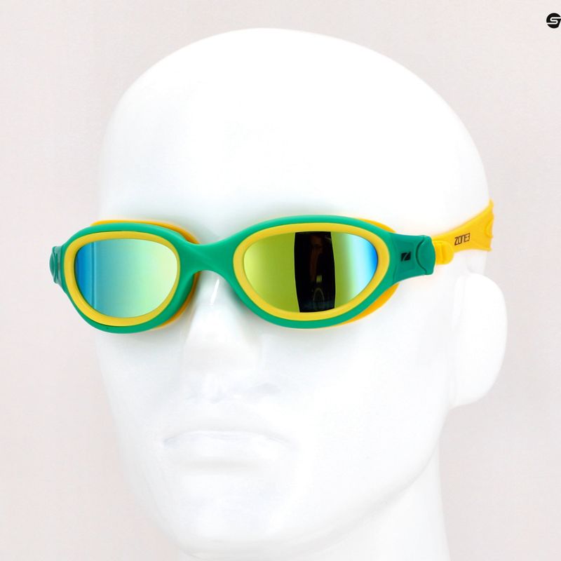 Zone3 Venator X Schwimmbrille 115 grün/gelb SA21GOGVE115_OS 7