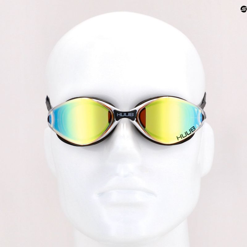 Schwimmbrille HUUB Altair schwarz-silber A2-ALGB 8