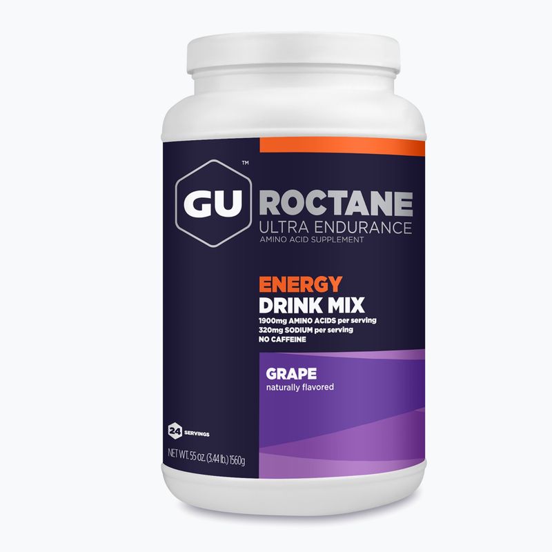 Energy-Drink GU Roctane Energy Drink Mix 1560 g grape